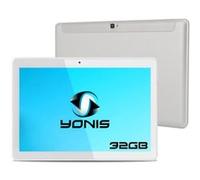 Tablette Multimédia Tactile 10' Android 6.0 32 Go 4G Octa Core 2Go Ram Argent + SD 4Go YONIS