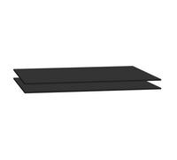 Tablette noire L 160 cm pour armoire
