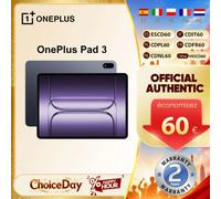 Tablette OnePlus Pad 3 13,2 pouces, écran 144 Hz, batterie 12140 mAh, Snapdragon 8, caméra arrière 13 MP, 8 haut-parleurs, charge 80 W Blue 16+512GB