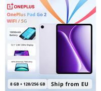 OnePlus Tablette Pad Go 2 – 12 pouces, 8 Go RAM, 128 Go, Wi‑Fi, recharge 33W – Violet