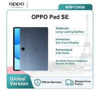 OPPO Tablette Pad SE 11" – 4 Go/128 Go – Écran 11" 1920×1200 90Hz – Wi‑Fi 5 – Bluetooth 5.4 – Bleu