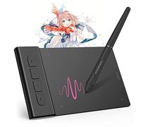 Tablette OSU VEIKK VK430 - Tablette Graphique 4 x 3 Pouces, Stylet sans Batterie avec Taux de Rapport de 290 RPS, 8192 Niveaux de Sensibilité à La Pression et 4 Touches Personnalisables