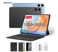 Tablette PC Blackview MEGA 3, écran 12,1 pouces, Android 15, processeur MTK G100 Octa-core, 36 Go (12+24) de RAM, 256 Go de ROM, batterie 8800 mAh Grey