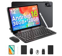Tablette DOOGEE TabG6 Pro 12"" 2.4K Android 16 Tablette avec Clavier 236GO+128Go,9000mAh, Caméra 13MP, Déverrouillage Facial - Bleu