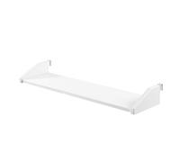 Vipack Tablette penderie PINO en pin scandinave massif laqué blanc