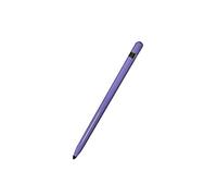 Tablette Portable Smartphone Stylet Stylo Soft Nib Écriture Dessin Capacitif Écran Tactile Crayon Double Têtes Extrémités Stylet (Pourpre)