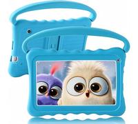 Tablette pour Enfants avec Étui 7 Pouces Bebe Tablette Tactile écran 2GB+32GB Quad Core IPS Dual Camera Bluetooth Parental Control Android 11 Tablette Enfant avec WiFi pour Jeunes Filles (Bleu)