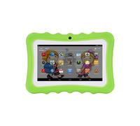 Tablette pour enfants - Non toxique et sûre - Mémoire de 8 Go - Autonomie de 5 à 7 heures - Verte