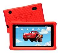 Tablette pour enfants - PEBBLE - Disney Cars Pebble Gear - Contrôle parental - 500 jeux & apps - Rouge