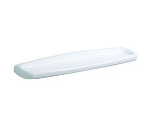 Tablette pour sanitaires Rossignol plastique blanc