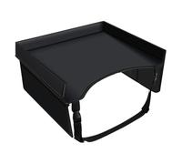 Tablette Pour Siège Auto - Tablette De Siège Auto Activités En,Avec Poches De Stockage, Sangles Réglables Et Plateau Pliant Pour Organisation Pour Garçons Et Filles