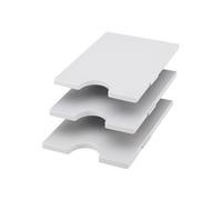 Tablette pour système de rangement rac, gris