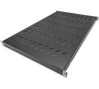 Tablette - Profondeur Variable - Pour Montage Fixe - 19 Pouces - 1U - Charge Admissible 50 Kg - Pour Armoires Réseaux Et Serveurs - A Partir D'Une Profondeur D'Armoire De 1000 Mm - Noir