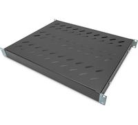 Tablette - Profondeur Variable - Pour Montage Fixe - 19 Pouces - 1U - Charge Admissible 50 Kg - Pour Armoires Réseaux Et Serveurs - A Partir D'Une Profondeur D'Armoire De 600 Mm - Noir