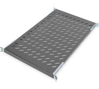 Tablette - Profondeur Variable - Pour Montage Fixe - 19 Pouces - 1U - Charge Admissible 50 Kg - Pour Armoires Réseaux Et Serveurs - A Partir D'Une Profondeur D'Armoire De 1000 Mm - Noir