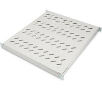 Tablette - Profondeur Variable - Pour Montage Fixe - 19 Pouces - 1U - Charge Max. 50 Kg - Pour Armoires Réseaux Et Serveurs - A Partir D'Une Profondeur D'Armoire De 800 Mm - Gris