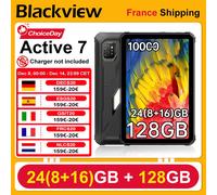 Tablette robuste BlackView Active 7 11'' [Sans chargeur EU] 24(8+16)Go+128Go Version Night IPS 120Hz 10000mAh 45W Android 15 NFC noir