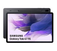 Tablette Samsung Galaxy Tab S7 FE en noir (Mystic Black), écran 12,4"" Quad HD +, 2560 x 1600 pixels, Android, WiFi, CPU Octa-core