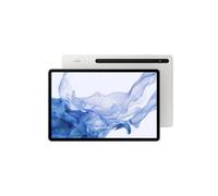 Samsung Galaxy Tab S8+ SM-X806B 5G Qualcomm Snapdragon LTE-TDD & LTE-FDD 256 Go 31,5 cm (12.4") 8 Go Wi-Fi 6E (802.11ax) Argent