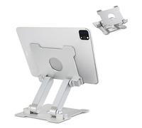 'Tablette Stand Holder, kabcon Adjustable Aluminum Tablettes Multi Angles Holder for Microsoft Surface Pro X-Pro1 Pro2 Pro3 Pro4, iPad 6-12, Air, Mac & Kindle, Mount for Home & Office