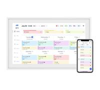 TABWEE Tablette Tactile P15 15.6"" Calendrier Intelligent Cadre Photo Numérique Photo Vidéo Partage Cloud Idéal Cadeau WIFI Blanc