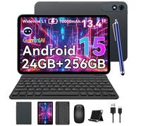 Tablette TABWEE T60 Pro 13.4"" FHD, 1920*1200, RAM 24Go ROM 256Go-SD 2To, Caméras Al 8MP + 16MP, Android 15, 10000 mAh, 5G WiFi