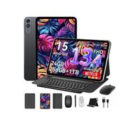 Tablette TABWEE T60 Pro 13,4"" FHD - Android 15, 24 Go RAM, 256 Go (+2 To), 5G/Wi-Fi, 10000 mAh, Caméras 16+8 MP