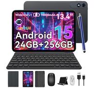 Tablette TABWEE T60 Pro 13,4"" FHD - Android 15, 24 Go RAM, 256 Go (+2 To), 5G/Wi-Fi, 10000 mAh, Caméras 16+8 MP