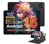Tablette Tactile 10,1 Pouces - MICREAR - Android 16 - Unisoc T310 - 36Go RAM - 256Go ROM - Clavier + Bookcover