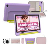 Tablette tactile 10.1"" pour enfants - KOTSREN - 10.1"" HD 1280x800 - 24 Go RAM - 64 Go extensible 1 To - WiFi 6