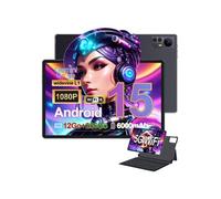 Tablette tactile 10,36" MICREAR Noir, Android 15.0, Pack Accessoires Complet (Clavier, Protection, Stylet), 12Go RAM