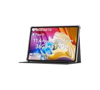 Tablette tactile 10,1 Pouces | Android 15 Dernière Version | 12Go RAM | 256Go | Processeur Octa-Core | Pack Accessoires (Clavier/Housse)