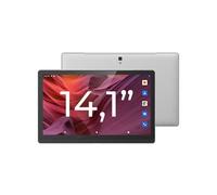 Tablette Tactile 14.1 Pouces Grand Écran Full HD Android ROM + SD 32Go Argent YONIS
