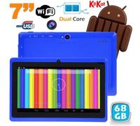 Tablette Tactile Android 6.0 7 Pouces Quad Core 72Go Dual Cam Flash Bleue YONIS