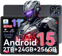 TABWEE W90 Tablette 11 pouces 24 Go/256 Go - Noir