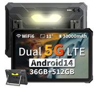 Tablette Tactile - BLACKVIEW - Active 10 Pro - 11" 90Hz - 5G - 30000mAh Noir