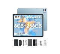 Tablette Tactile BLACKVIEW LINK8 12.7"",2K,90Hz,18Go RAM+256Go ROM,8400 mAh, Android 15 Tablette Bleu,avec Clavier+Stylet+Souris