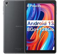 Blackview Tab 50 WiFi Tablette Tactile 8 pouces HD 8Go+128Go-SD 1To 5580mAh WiFi 6 Tablette PC Android 13 - Gris