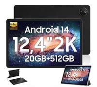 Tablette Tactile DOOGEE T30 MAX - 12"" Écran 2K - 20Go RAM - 512Go Stockage - Android 14 - 10800mAh