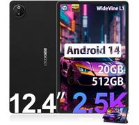 Tablette Tactile DOOGEE T30 MAX WIFI,12 pouces Écran 2.5K,RAM 20 Go ROM 512 Go Android 14,10800mAh/33W,Dual 4G TUV Tablette PC