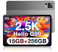 Tablette Tactile DOOGEE T30 Pro - Écran 11"" 2.5K - Batterie 8580mAh - 20P+8MP - 15Go+256Go - SD 2To - G99 - Gris