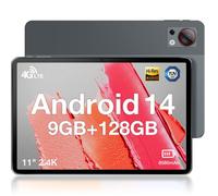 Tablette Tactile DOOGEE T30SE WIFI,11 pouces 2.4K,Android 14,8580mAh 9 Go + 128 Go,Dual 4G-TUV-HI-RES-Contrôle parental PC - Gris