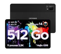 Tablette Tactile - DOOGEE - T40 - 11.0"" - 8 Go RAM - 512 Go Stockage - 8580mAh - Dual SIM - 4G