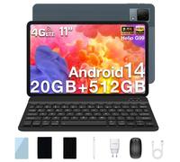 Tablette Tactile DOOGEE T40 - 11 pouces - 8Go RAM - 512Go Stockage - Android 14 - 8580mAh