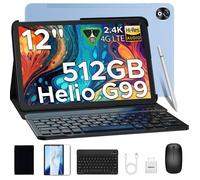 Tablette Tactile - DOOGEE - T40 Pro - 12"" 2.4K - Android 15 - 20Go RAM - 512Go Stockage