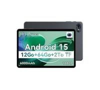 Tablette Tactile Gemini Google TABWEE T80 10.5" Android 15 1080P 12Go+64Go, 6000 mAh WiFi 5G Bluetooth 5.0,Gris