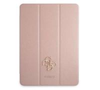 Tablette tactile Guess - GUIC12PUSASPI - Coque de Protection pour iPad 12,9"" 2021 Rose Saffiano Collection