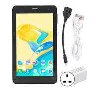 Tablette tactile HD avec processeur octocœur, connectivité WiFi/4G, système d'exploitation Android, double caméra, stockage extensible,
