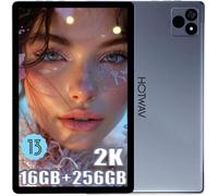 Tablette Tactile HOTWAV Pad 8 10.4 '' Écran 2K 8Go+256Go 13MP+5MP 7500mAh Android 13 Octa Core 4G Dual SIM/GPS/WIFI - Gris Argenté