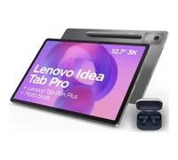 Tablette Tactile Lenovo Idea Tab Pro 12,7" 128 Go Gris + Tab Pen Plus + Moto Buds Gris Luna A